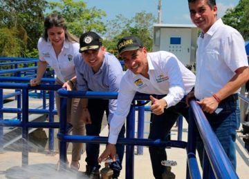24 horas de agua potable para los municipios de Arjona y Turbaco en Bolivar