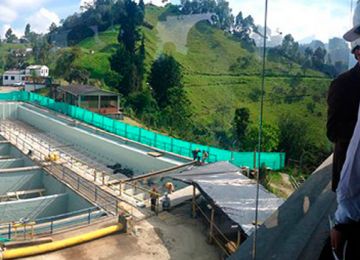 Al cumplirse 3 anos del derrumbe que dejo sin agua a Manizales las obras en la Planta Niza ya estan casi listas