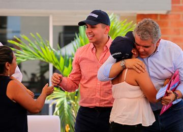 El presidente Ivan Duque entrego subsidios de los programas Semillero de Propietarios Mi Casa Ya y Concurrencia de Subsidios en Ibague