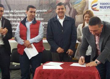Viceministerio de agua equipara los banos de mas de mil casas en Narino