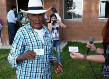 En Concordia Antioquia Minvivienda entrego 44 viviendas gratis y sorteo otras 27 para familias de bajos recursos