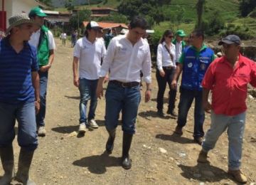 Minvivienda vuelve a Salgar ahora como gerente de la reconstruccion de este municipio antioqueno