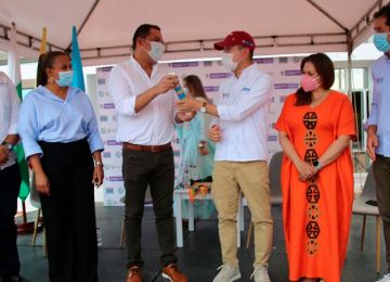 Es un nuevo comienzo para el departamento de La Guajira en materia institucional y un punto de inflexión para su desarrollo, dijo el Ministro de Vivienda. Foto: Sharon Durán (MVCT)
