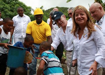 Gobierno lleva servicio de agua potable a toda la isla de Providencia por primera vez