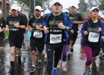 Estamos corriendo por todos los que han dado su vida para tener un mejor pais Minvivienda