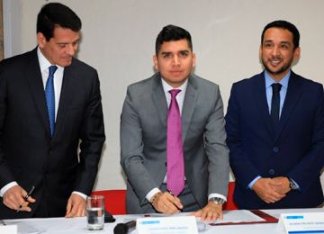 El Ministerio de Vivienda Ciudad y Territorio la Alcaldia de Villavicencio y Ecopetrol firman convenio para repotenciar el acueducto de la capital del Meta