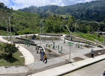 Parque Sacúdete - Urbanización San Sebastián. Foto: archivo prensa (MVCT) 