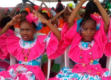 Minvivienda celebra el dia del nino en la primera Feria Nacional de Servicio al Ciudadano en Quibdo
