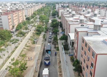 Operativo de recuperación de 3 viviendas gratis - Las Gardenias, Barranquilla. Foto: Cortesía de la Policía de Barranquilla (MVCT)