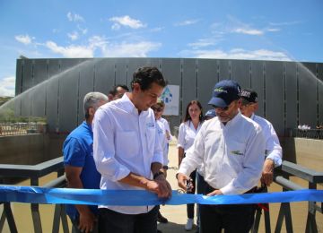 Esta megaobra de acueducto beneficiará cerca de 805 mil personas en Cúcuta, Villa del Rosario y Los Patios, en Norte de Santander. Foto: Sharon Duran (MVCT)