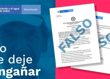 No se deje estafar con documentos en los que suplantan la identidad de funcionarios del Minvivienda. Foto: Archivo MVCT