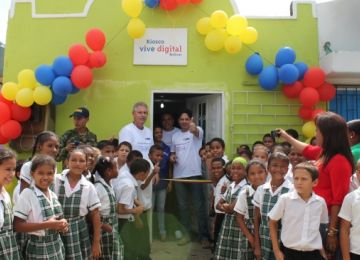 4 kioscos Vive Digital para zona rural de San Cayetano en Bolívar