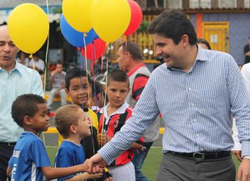El barrio Bello Horizonte de Pereira tiene una nueva cara gracias a obras que inauguró hoy Minvivienda