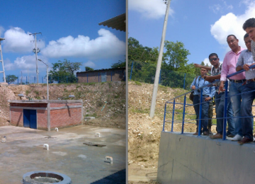 Ministro Henao inspeccionó obras complementarias del acueducto de Aracataca