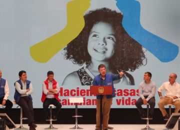 Presidente Juan Manuel Santos presenta al país balance social y destaca el Programa de Vivienda Gratuita