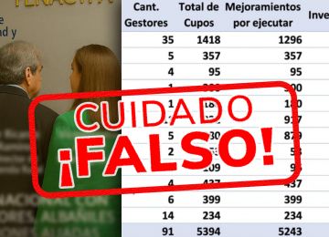 PIEZA GRAFICA CONVOCATORIAS FALSAS