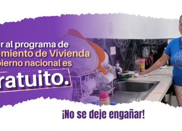 PIEZA GRAFICA COMUNICADO POSIBLES EN MEJORAMIENTOS DE VIVIENDA 