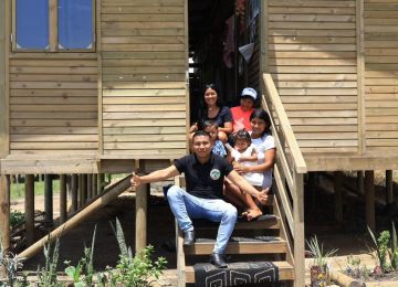 FOTOGRAFIA COMUNICADO VIVIENDA RURAL LA CHORRERA, AMAZONAS 01