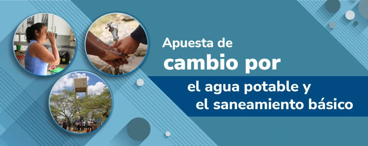 Ir al programa apuesta de cambio Imagen Programa apuesta de cambio por el agua potable