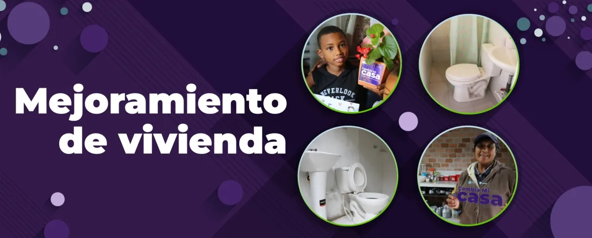 Ir al programa Mejoramiento imagen Mejoramiento de vivienda