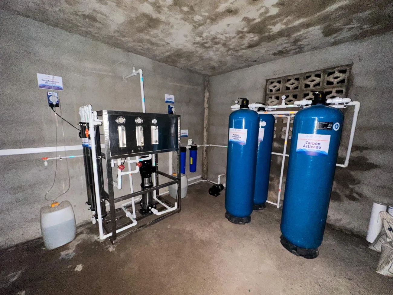FOTOGRAFÍA centro de producción de agua potable
