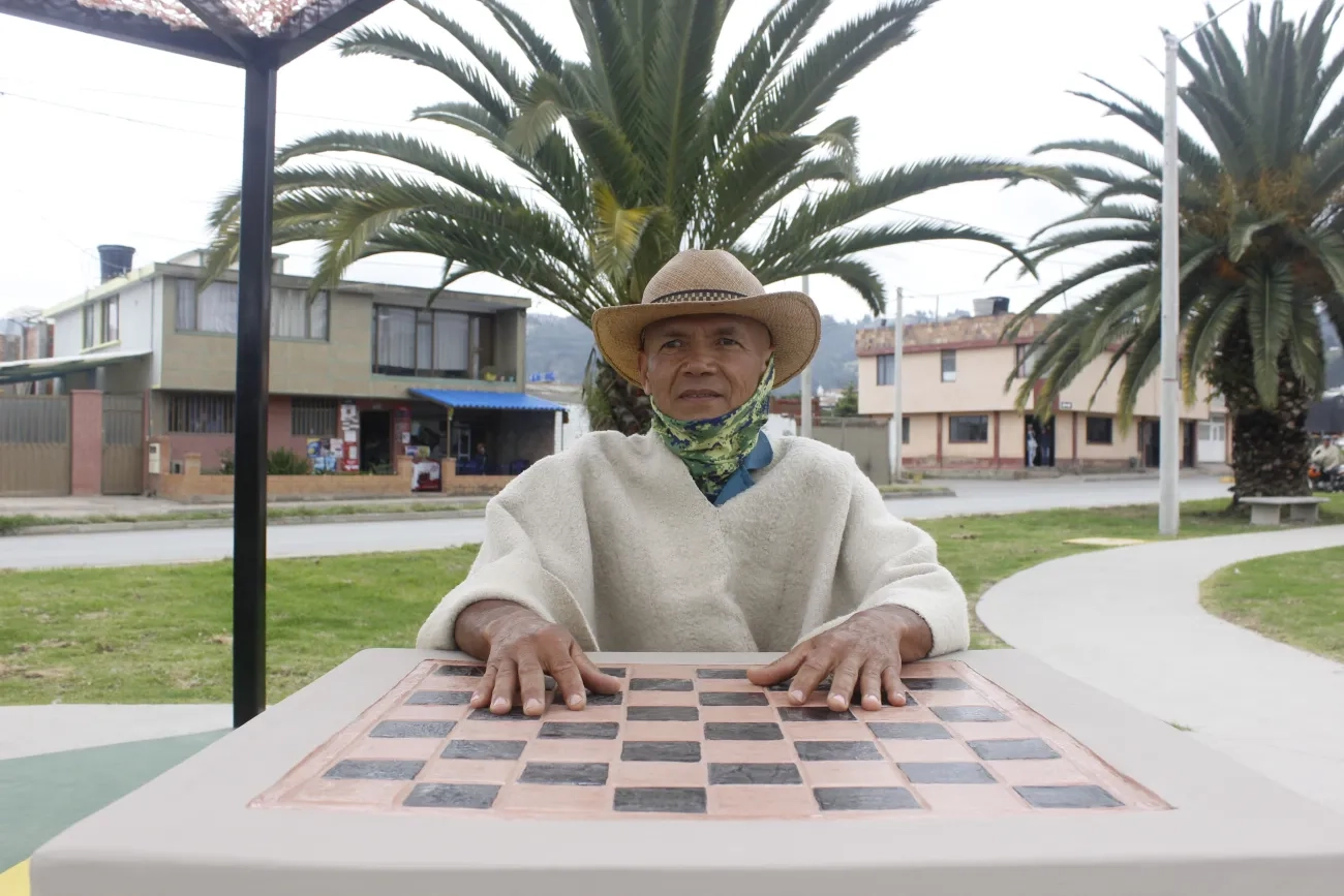 FOTOGRAFÍA ESPACIOS PARA TODOS EN EL PARQUE RECREODEPORTIVO RENACER LAS PALMERAS, EN SAMACÁ BOYACÁ
