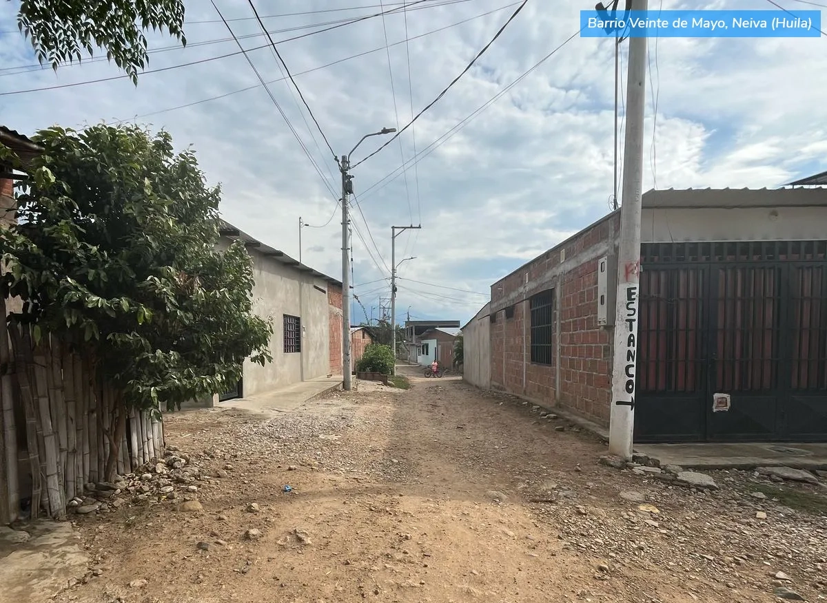 fotografia Barrio Veinte de Mayo, Neiva (Huila)