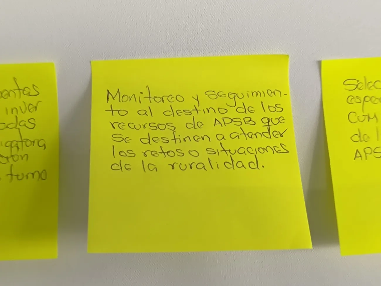 FOTOGRAFÍA MONITOREO Y SEGUIMIENTO AL DESTINO DE LOS RECURSOS