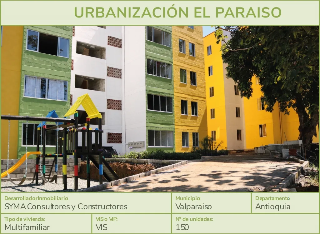 FOTOGRAFÍA PROYECTO EL PARAISO ANTIOQUIA