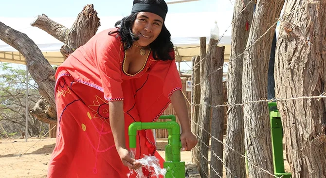 Con nuevo modelo de esquemas diferenciales se busca llegar con mas agua potable a zonas rurales de La Guajira