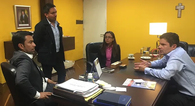 Minvivienda y Gobernador de Cundinamarca empezaron a trabajar por un mejor departamento