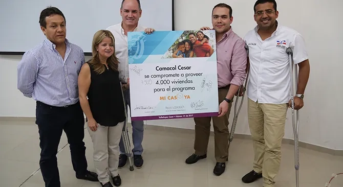 Cesar tiene el reto de entregar 7500 viviendas con Mi Casa Ya antes de 2019