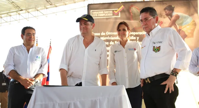 El programa de Agua y Saneamiento en casa llega a 600 hogares de Aracataca