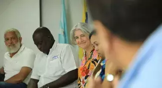 Diálogos Regionales Vinculantes en San Andrés. Foto: Sharon Durán y René Valenzuela (MVCT)