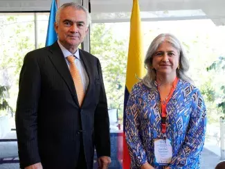 Ministra de Vivienda participa en XXXI asamblea de MINURVI en Chile. Foto: cortesía ECLAC - prensa sede Cepal