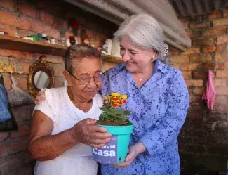 La inversión en mejoramientos de vivienda en el Cauca benefician a 377 familias de Popayán y del Resguardo Indígena Páez de Quintana. Foto: Sharon Duran (MVCT)