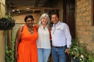 Inicia el programa Cambia Mi Casa liderado por organizaciones comunitarias en Cauca. Foto: Sharon Duran (MVCT)