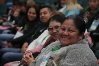 Más de 500 personas asistieron a la Asamblea nacional de recicladores y recicladoras. Foto: prensa (MVCT)