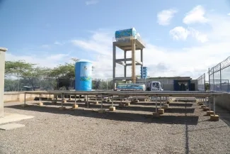 FOTOGRAFÍA centro de producción de agua potable