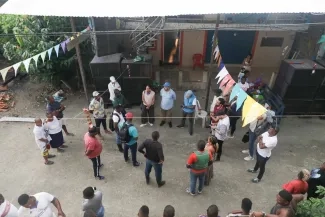 FOTOGRAFÍA COMUNIDAD EN ZONA RURAL DEL CAUCA 