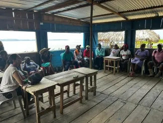 FOTOGRAFÍA EN DIÁLOGO CONTINUÓ CON LAS AUTORIDADES LOCALES Y LÍDERES DE LOS RESGUARDOS INDÍGENAS