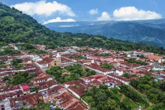FOTOGRAFÍA TOMA AÉREA MUNICIPIO DE SIMACOTA