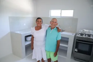 FOTOGRAFÍA BENEFICIARIOS DE MEJORAMIENTOS DE VIVIENDA DURANTE EL GOBIERNO DEL CAMBIO