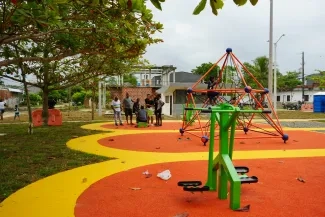 FOTOGRAFÍA ESPACIOS DE INTEGRACIÓN SOCIAL EN LOS BARRIOS DE TURBO