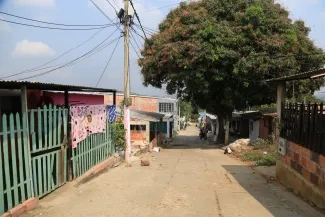 FOTOGRAFÍA, CALLES DE BARRIOS CUCUTEÑOS EN NORTE DE SANTANDER