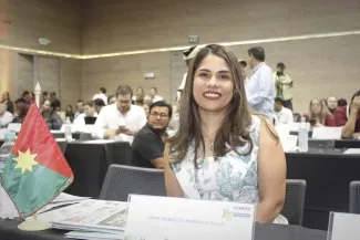 FOTOGRAFÍA MINISTRA (E) EN LA CUMBRE DE GOBERNADORES