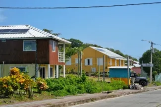 FOTOGRAFIA MINVIVIENDA ENTREGA DE PROYECTOS PARA BENEFISIARIOS EN SAN ANDRES, PROVIDENCIA Y SANTA CATALINA