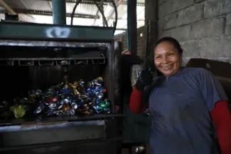 FOTOGRAFÍA GESTION DEL GOBIERNO DEL CAMBIO EN BASURA CERO