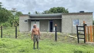 FOTOGRAFÍA GESTION DEL GOBIERNO DEL CAMBIO EN VIVIENDA RURAL