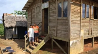 FOTOGRAFIA COMUNICADO VIVIENDA RURAL LA CHORRERA, AMAZONAS 03
